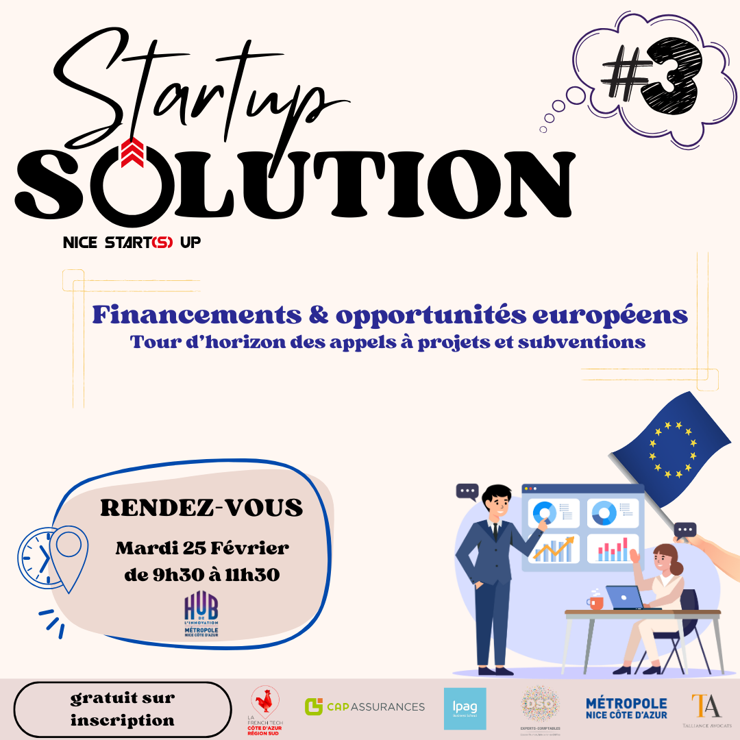 Startup solution financements europeens 2